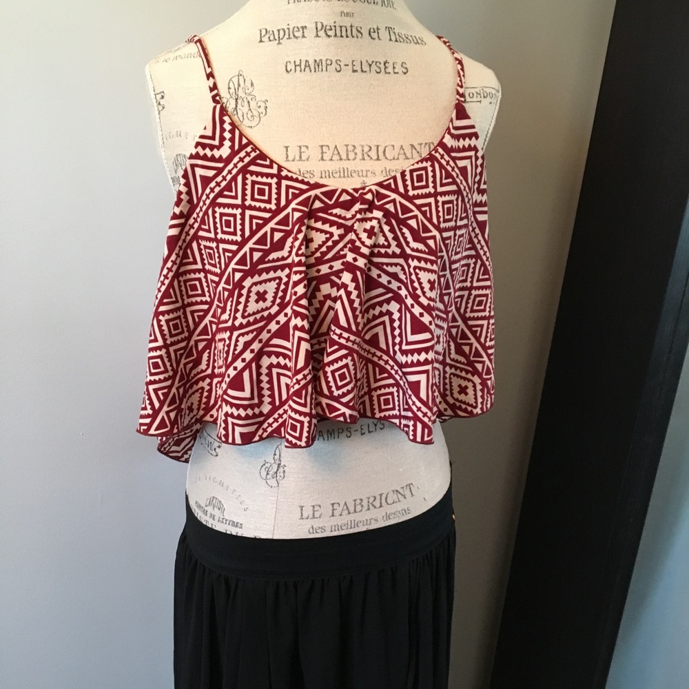 Kuai Poetry crop top